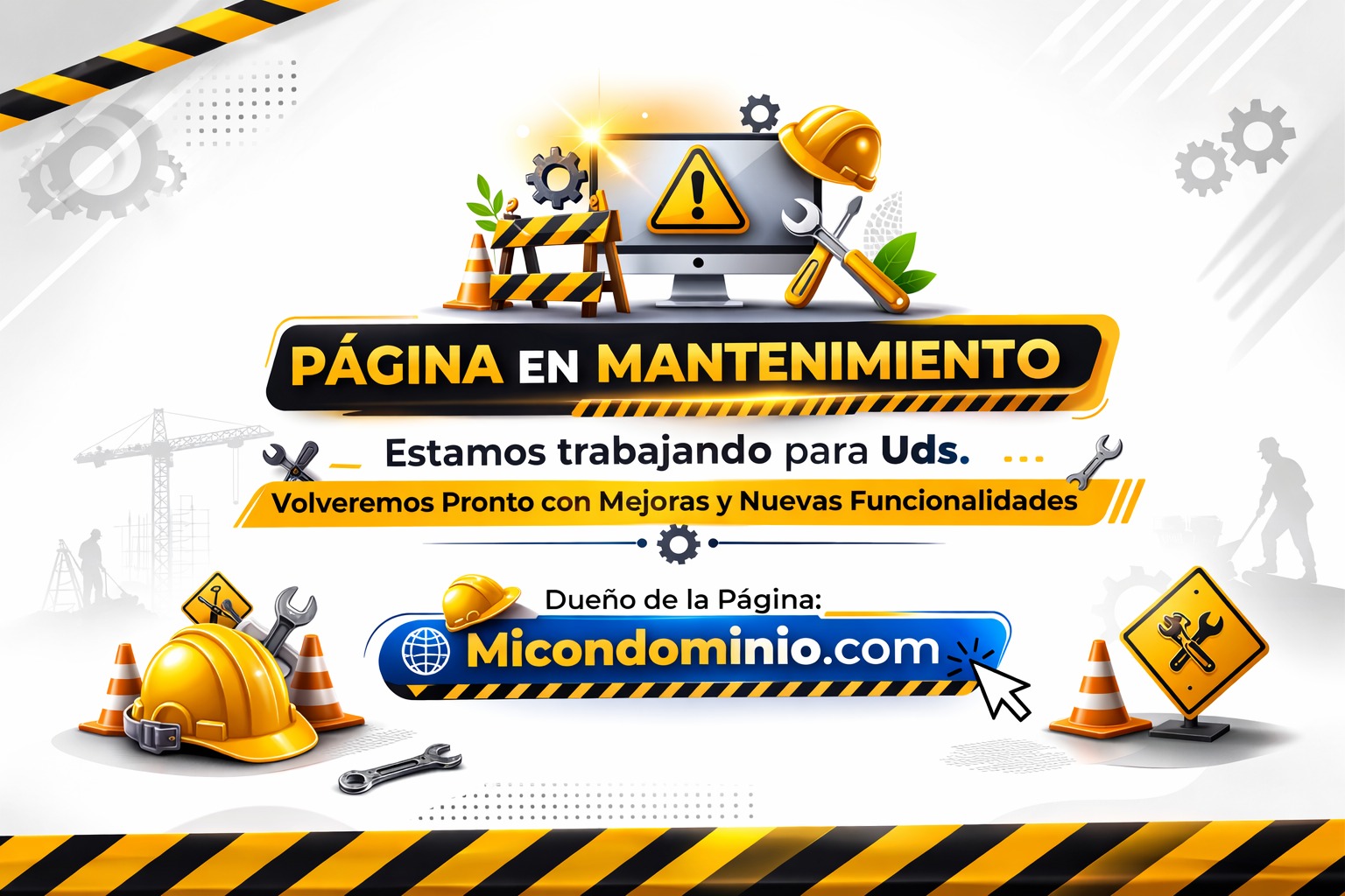 Estamos realizando trabajos de mantenimiento, estaremos de regreso pronto.