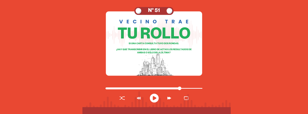 VECINO TRAE TU ROLLO N°51