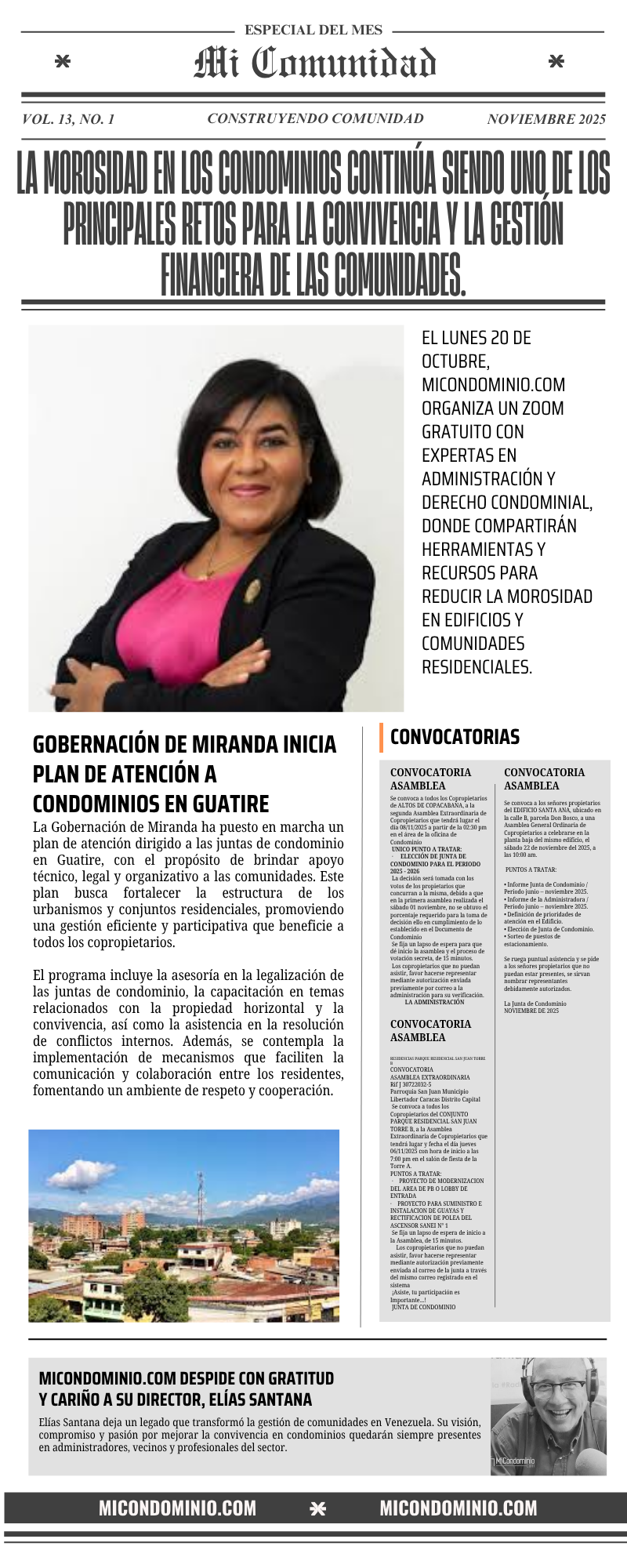 Mi Comunidad - Noviembre 2025