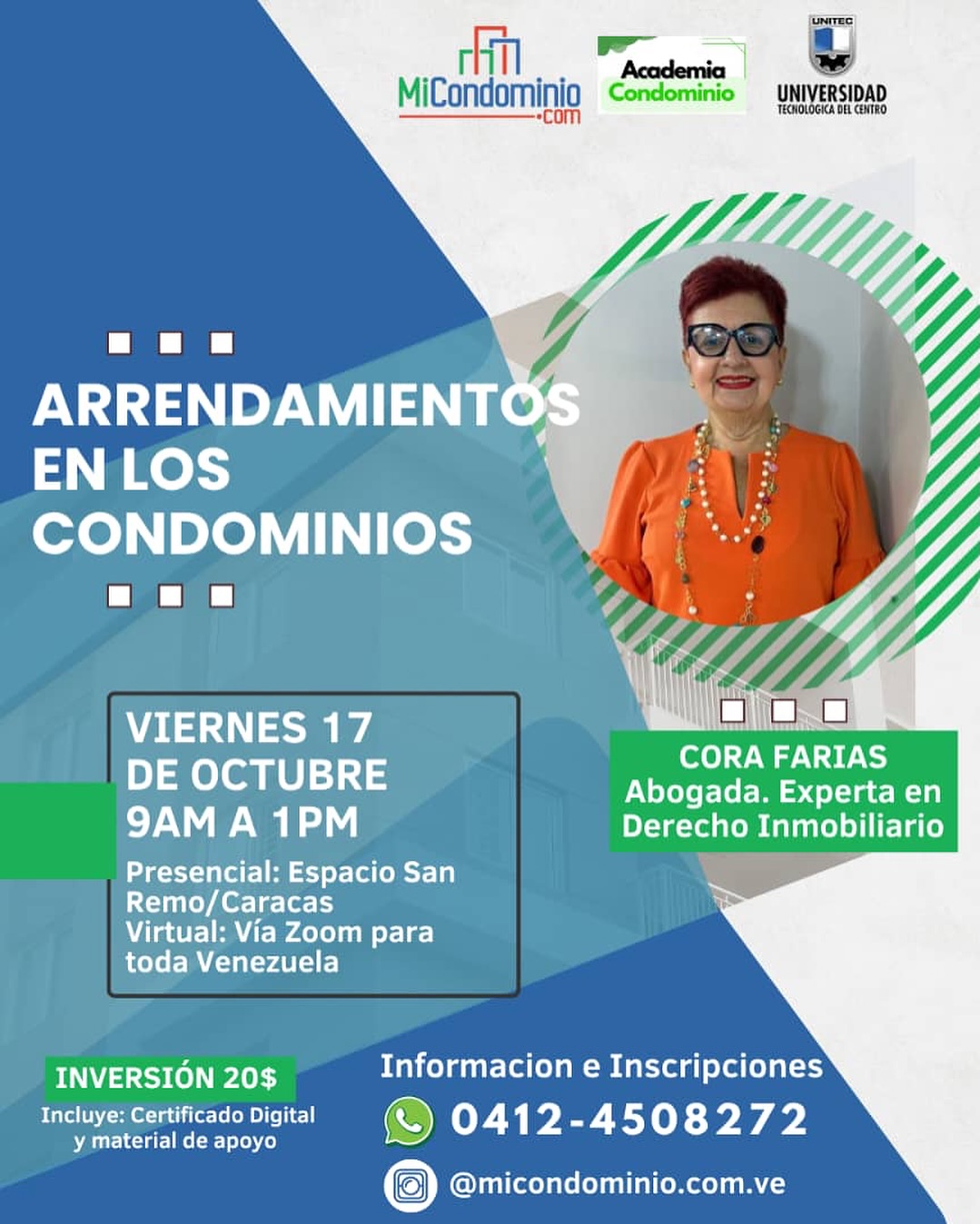 TALLER : ARRENDAMIENTOS EN LOS CONDOMINIOS